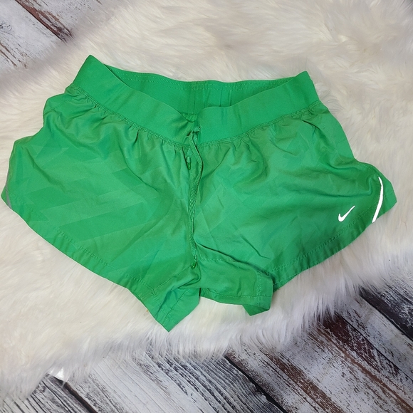Nike Dri-Fit Running Shorts Green sz Large